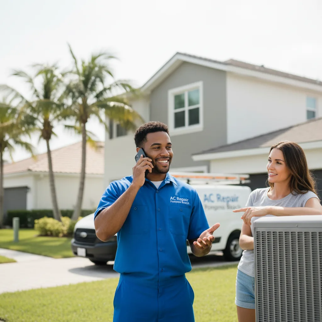 AC Repair Pompano Beach customer support in Bellflower